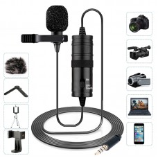 Microfon Lavaliera 3.5mm pentru Smartphone si Camera